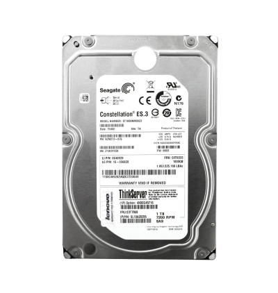 Lenovo 1TB 7200RPM SAS 3.5 Hard Drive 03T7869 for Hot Swap Servers