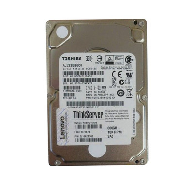 03T7876 Lenovo 600GB SAS 6Gbps 2.5-inch Internal Hard Drive