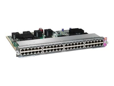 WS-X4648-RJ45V+E-RF - Cisco 48-Port Gigabit RJ-45 PoE+ Line Card