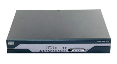 Cisco Dual Ethernet Security Router CISCO1811/K9= for V.92 Modem Backup - ideal for network security and data protecti