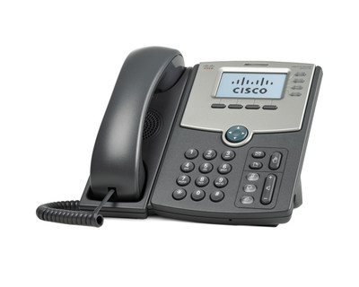 Cisco SPA514G VoIP phone with caller ID, speakerphone, and 2 network ports, compatible with Cisco systems. Cisco SPA514G VoIP phone with caller ID, speakerphone, and 2 network ports, compatible with Cisco systems.