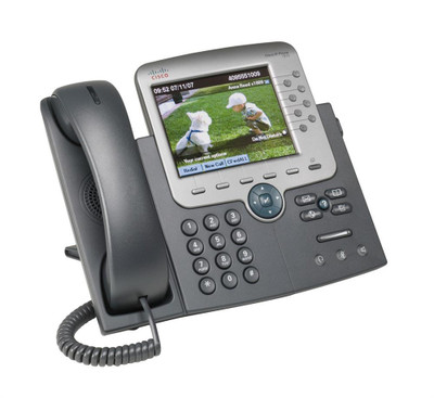 Cisco Unified IP Phone 7975 Gig Ethernet Color for 7900 Series - Compatible with Cisco Unified IP Phone systems
