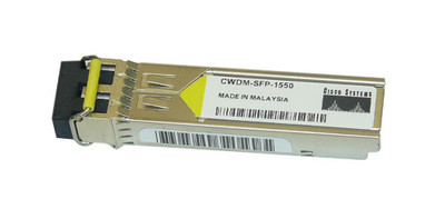 CWDM-SFP-1550/NS= - Cisco 1Gbps 1000Base-Cwdm Fibre Channel Single-Mode Fiber 80Km 1550Nm Duplex Lc Connector Sfp