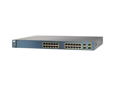 WS-C3560G-24PS-S-RF - Cisco Catalyst Switch 3560 24 10/100/1000T Poe + 4 Sfp + Ipb Image