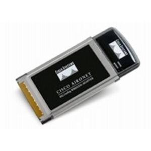 AIR-CB21AG-E-K9= - Cisco 54Mbps 802.11a/b/g 2.4/5GHz Wireless CardBus Adapter