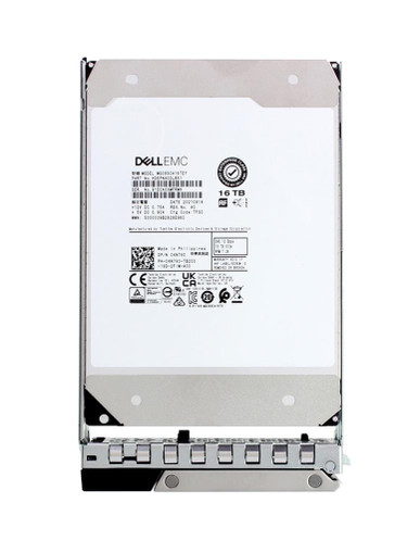 Dell EMC 4N7V0 16TB 7200RPM ISE Near Line SAS-12Gbps 512MB Buffer Hard Drive for Servers