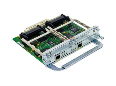 Cisco Dual Port Fast Ethernet Wan Module 2FE2W-V2-RF for network connectivity in routers