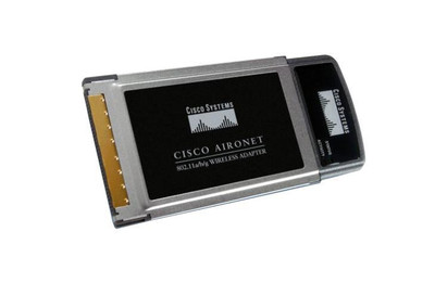 AIR-CB21AG-A-K9-40-RF - Cisco 802.11a/b/g Wireless CardBus Network Adapter
