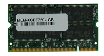 Cisco 1Gb PC-2100 DDR-266MHz CL2 200-Pin Memory Module for MEM-XCEF720-1GB - Compatible with Cisco routers