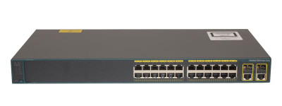 WS-C2960-24TC-L= - Cisco 24-Port 10/100Mbps 2x Uplink Network Switch