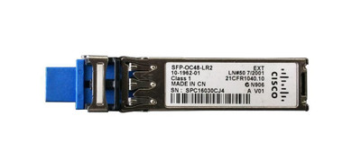 Cisco SFP-OC48-LR2= 2.67Gbps OC-48/STM-16 LR2 Single-Mode Fiber 80km 1550nm LC SFP Transceiver - Compatible with Cisco