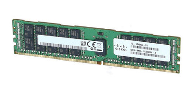 Cisco 32Gb Pc4-19200 Ddr4-2400Mhz Ecc Registered Cl17 Rdimm 1.2V Memory Module for Servers