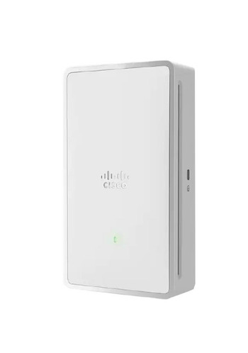 Cisco Catalyst 9105Ax Wall Plate Wi-Fi 6 2X2 Mimo Internal Antennas Q Domain - Compatible with Wall Mount Installati
