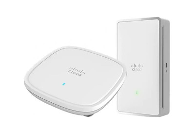 Cisco Catalyst 9105Ax Wall Plate Wi-Fi 6 2X2 Mimo K Domain - Internal Antennas - Compatible with Wall Mounts