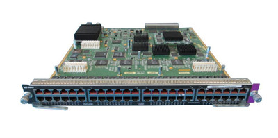 Cisco Catalyst 6000 6500 48-Port 10/100 RJ-45 Switching Module with In Line Power for WS-X6348-RJ45V=