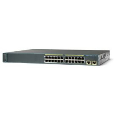 WS-C2960-24LT-L - Cisco Catalyst 960 24-Ports 10/100 (8 Poe) 1000bt Lan Baseim Switch