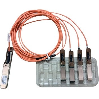 QSFP-4x10G-AOC5M-RF - Cisco 5m QSFP to 4x SFP+ Active Optical Cable