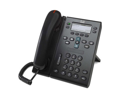 Cisco Unified IP Phone 6941 Charcoal Standard Handset for CP-6941-C-K9, compatible with Cisco phone systems.