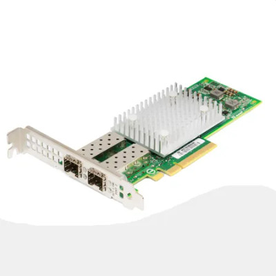 Dell FastLinQ 41112 10Gigabit Ethernet Card, 2 Port Optical Fiber, compatible with Dell servers, networking accessories