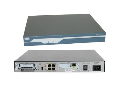 Cisco 1841 Modular Router with 2 WAN Slots, 64MB Flash/256MB DRAM - Compatible with Cisco 1800 Series routers