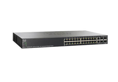 SF500-24P - Cisco SF500 24-Ports 10/100 Stackable Managed Switch