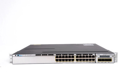 Cisco Catalyst WS-C3750X-24P-S 24-Port PoE+ Ethernet Switch for Rack-mountable Layer3 Networks