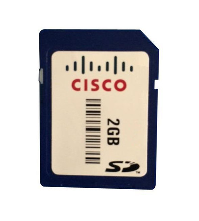 Cisco 2Gb Flash Memory Card for ME 3600X, compatible with Cisco routers, ideal for expanding storage capacity