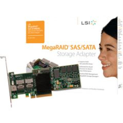 R2XX-PL002 - Cisco Megaraid 8708Em2 8-Port Sas Sata/300 Pci-Express X8 Plug-In Card Raid Controller