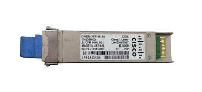 Cisco 10GBase-DWDM XFP Transceiver Module 1556.55nm LC Connector 80km Fiber for Single-Mode DWDM-XFP-56.55
