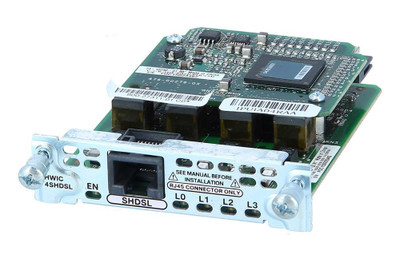 Cisco HWIC-4SHDSL-E= 1-Port 4-Pair G.SHDSL EFM HW Interface Card for routers
