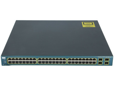 Cisco Catalyst 3560G 48-Port Gigabit Ethernet Switch, WS-C3560G-48TS-E, for network management.