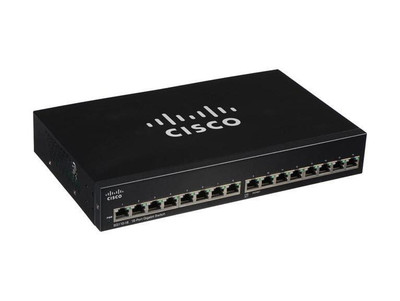 SG110-16= - Cisco 16-Port Gigabit PoE+ Unmanaged Rack Network Switch