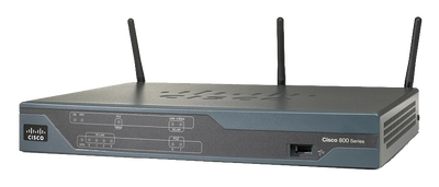 Cisco 886 ADSL2/2+ Annex B Router - Compact design for small businesses - Compatible with ADSL2/2+ connections