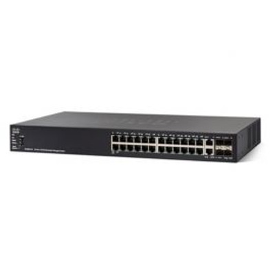 SF550X-24-RF - Cisco 24 X 10/100 Ports 4 X 10 Gigabit Ethernet (2 X 10Gbase-T/Sfp+ Combo + 2 X Sfp+)