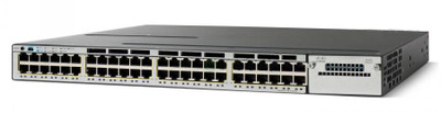 WS-C3750X-48T-S-RF - Cisco 48-Port Gigabit Layer 2 Rack-Mountable Network Switch