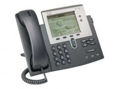 Cisco Unified IP Phone 7942G VoIP phone, refurbished, compatible with SCCP SIP, for business communicati