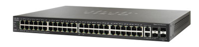 Cisco SF500 48-Ports Managed Switch, stackable, 10/100Mbps, SF500-48 model, for networking setups