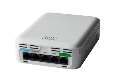Cisco Aironet 1815W Series Reg Domain D Wireless Access Point mounted in a corporate office setting