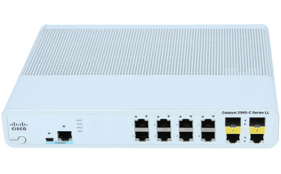 Cisco Catalyst 2960C Switch 12 Fe Poe 2 X Dual Uplink Lan Base - Compact and powerful switch for network infrastructure.