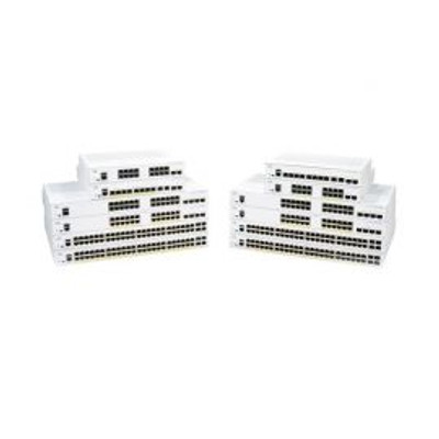 Cisco Business 350 Switch 8 10/100/1000 PoE+ Ports 2 Gigabit Copper/SFP Combo Ports Rack-Mountable - CBS350-8FP-E-2G-CN
