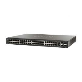 SF300-48P-RF - Cisco 48-Port 10/100 PoE 375W 2-Port Gigabit Network Switch