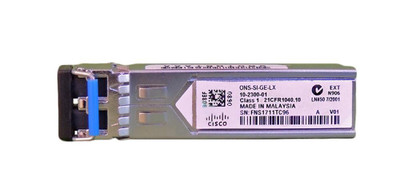 ONS-SI-GE-LX= - Cisco 1Gb 1000Base-LX Single-Mode 1310nm 10km LC SFP Transceiver