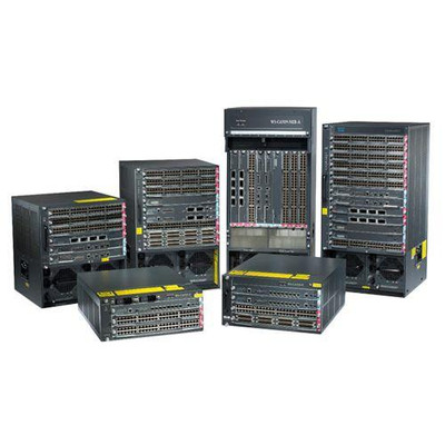 Cisco Catalyst 6500 Enhanced 9-Slot Chassis (Vertical) for WS-C6509-V-E-RF, compatible with servers