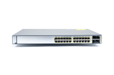 WS-C3750E-24TD-S= - Cisco 24-Port Gigabit Layer 4 Stackable Network Switch