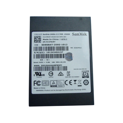 7RJNT - Dell 256GB SATA 6Gb/s 2.5" SSD