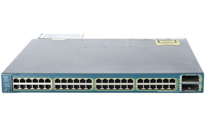 WS-C3560E-48TD-E= - Cisco 48-Port Gigabit 2x SFP+ Layer 3 Network Switch