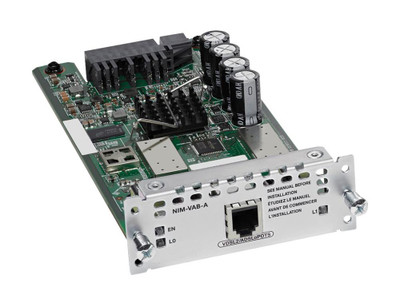 NIM-VAB-A= - Cisco 1-Port VDSL2/ADSL2+ POTS Annex A NIM