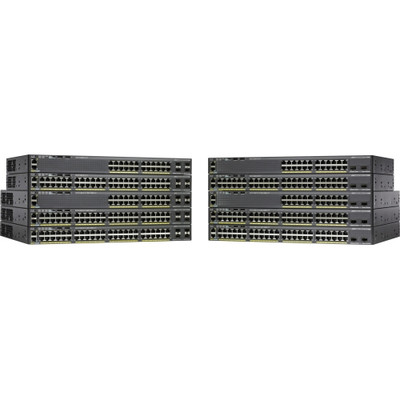 Cisco One Catalyst 2960-X 24 Gige Poe 370W 4X1G Sfp Lan Base switch compatible with network servers.