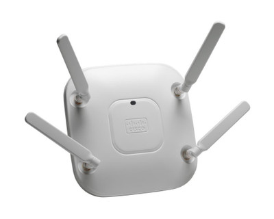 Cisco Aironet 2600 AP 802.11N Cap with Cleanair 3X4:3SS Mod Ext Ant E Reg Domain - Compatible with Cisco networks