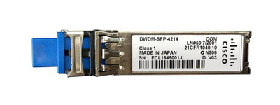DWDM-SFP-4214 - Cisco 1Gbps 1000Base-DWDM 80km 1542.14nm LC SFP Transceiver